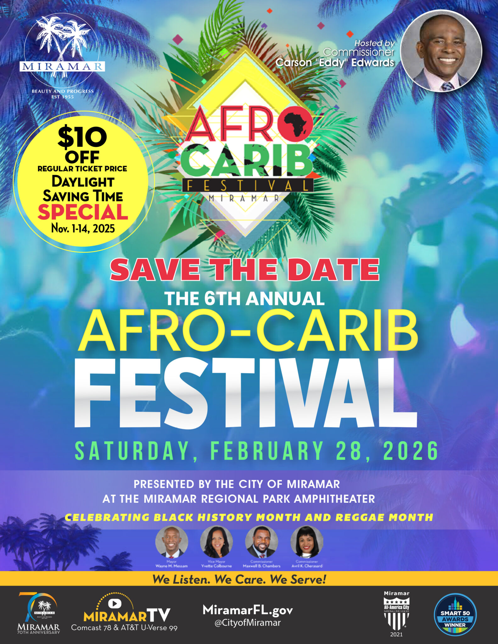 Afro Carib Daylight Saving Discount
